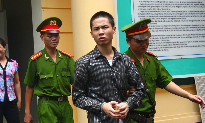 Bị cáo Trần Trọng Hiếu 