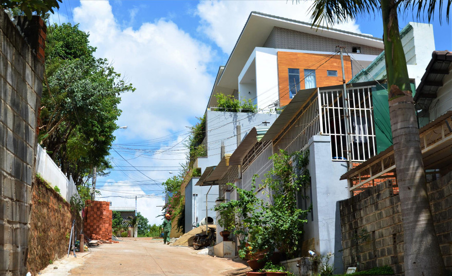 Lối vào Khu du lịch sinh thái “Không gian Xưa” 