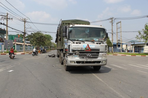 Hiện trường vụ tai nạn