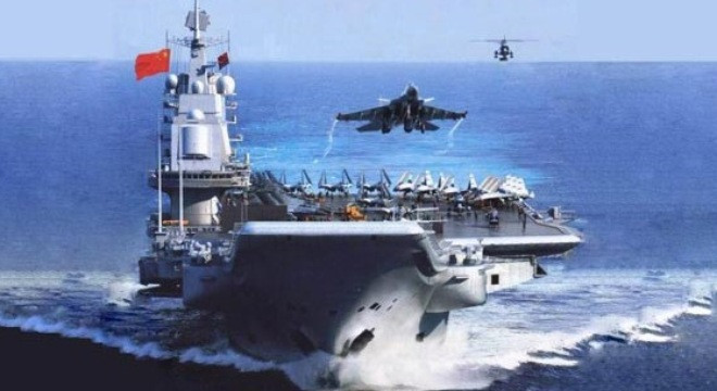 Tàu sân bay Liêu Ninh của Trung Quốc. Ảnh minh họa