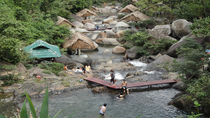 Khu du lịch Ngầm Đôi. Ảnh: CTV