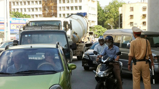 Lãnh đạo Phòng CSGT Hà Nội cho biết, nếu CSGT liên quan đến bảo kê thì phải xử lý. Ảnh: A.T