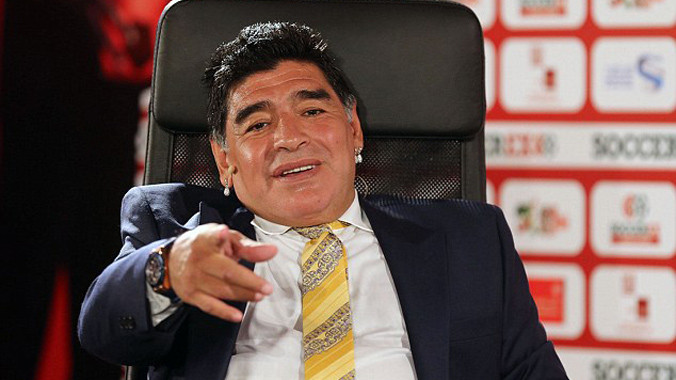 Diego Maradona sẽ là ứng viên cho chức Chủ tịch FIFA, theo thông tin từ Nam Mỹ. Ảnh: Getty Images