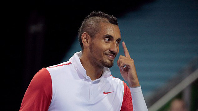 Nick Kyrgios được xem là “trai hư” trong làng tennis thế giới. Ảnh: GETTY IMAGES