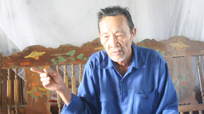 Ông Sổ, nhân chứng đồng thời là người nhà cháu Y. cũng nghi ngờ những bản án đã xét xử