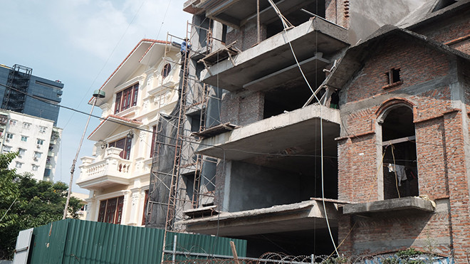 Dân bất bình vì công trình xây sai quy hoạch