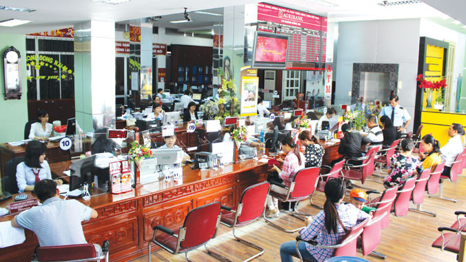 Giao dịch tại hội sở Agribank Đồng Nai