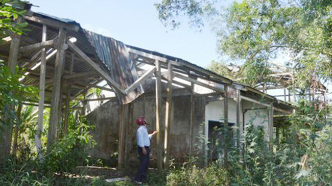 Những căn nhà thử nghiệm ở xã Phú Lợi, huyện Thanh Bình (Đồng Tháp)