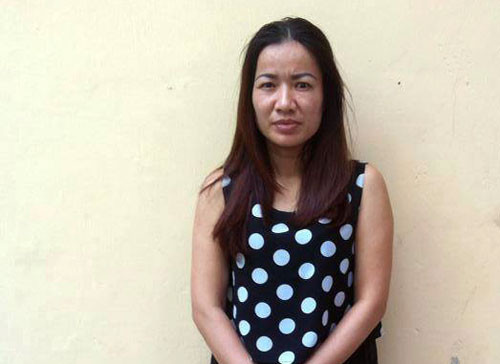 Đối tượng Ninh Thị Thu Hường. Ảnh; An ninh Thủ đô