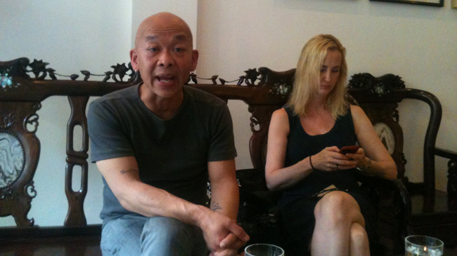 Pipo Nguyễn Duy và vợ