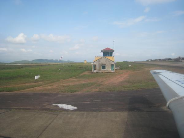 Một góc sân bay Phù Cát