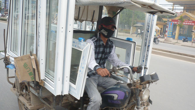 Quy định của Chính phủ, xe tự chế ba bánh không được phép hoạt động trên đường