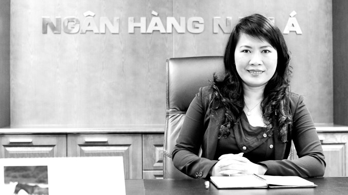 Bà Lương Thị Cẩm Tú - Tổng giám đốc Nam A Bank