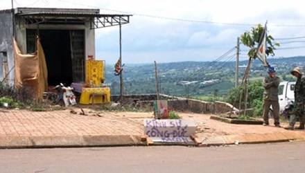 Nhà ông Thành, nơi ông Sơn đã trút hơi thở cuối cùng - Ảnh: Báo Công an TP.HCM