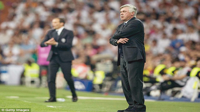 HLV Carlo Ancelotti có thể sẽ phải ra đi cuối mùa giải năm nay. Ảnh: GETTY IMAGES
