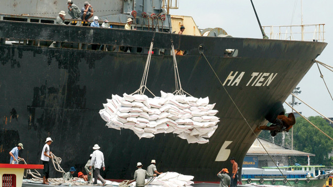 Việt Nam vươn lên là nước xuất khẩu nông sản hàng đầu thế giới.