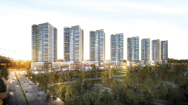 The Sun Avenue - mặt tiền đại lộ Mai Chí Thọ, Q.2, TPHCM