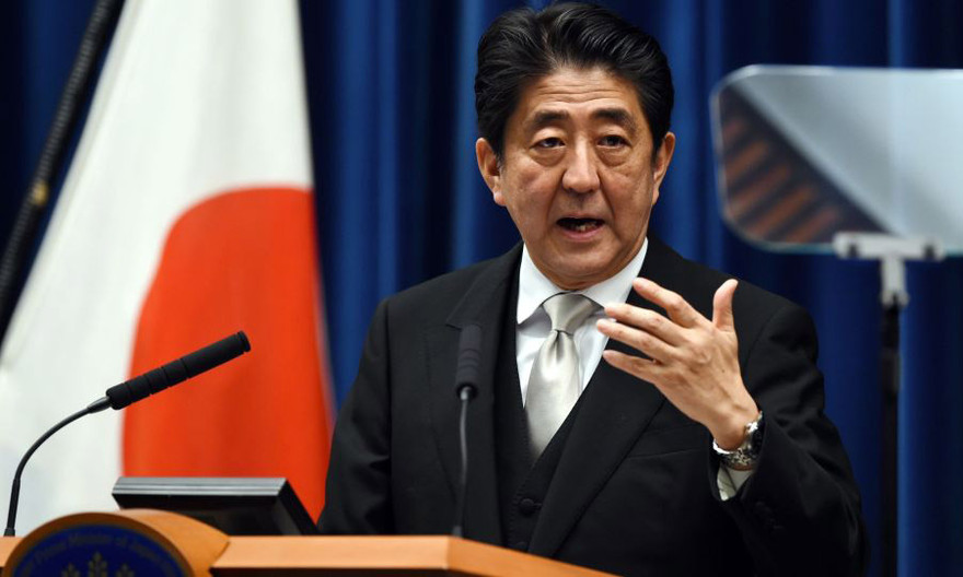 Thủ tướng Shinzo Abe.
