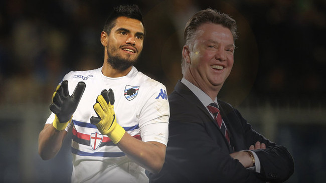 HLV Van Gaal rất tin tưởng tân binh Romero. Ảnh: SKYSPORT