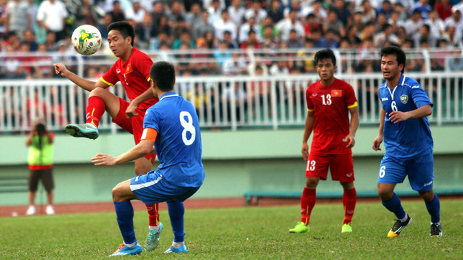 Các cầu thủ Olympic VN còn nhiều việc phải làm trước khi xác định đội hình cùng lối chơi tại vòng loại U23 châu Á. Ảnh: T.Vũ