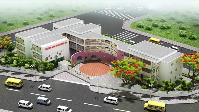 Hai trường học đầu tiên sẽ hoàn thành vào quý IV/2016