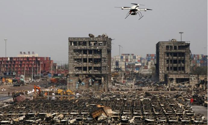 Thiên Tân xây bể chứa đất nhiễm độc