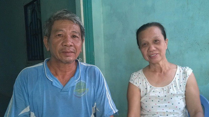 Vợ chồng cựu chiến binh Đỗ Xuân Hương. Ảnh: Vũ Long