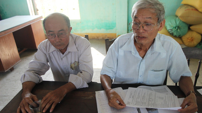 Lãnh đạo chủ nhiệm HTX Điện Minh 2, chật vật với khoản nợ còn thiếu với bà con nông dân do không đòi được nợ