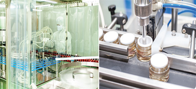 Dây chuyền sản xuất hiện đại theo tiêu chuẩn châu Âu của kem Sắc Ngọc Khang