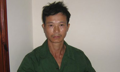  Vũ Văn Đản tại cơ quan điều tra. Ảnh: VOV.