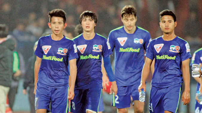 Dàn cầu thủ trẻ HAGL khó có cơ hội lên tuyển U23 VN cùng nhau như mong muốn của lãnh đạo VFF. Ảnh: VSI