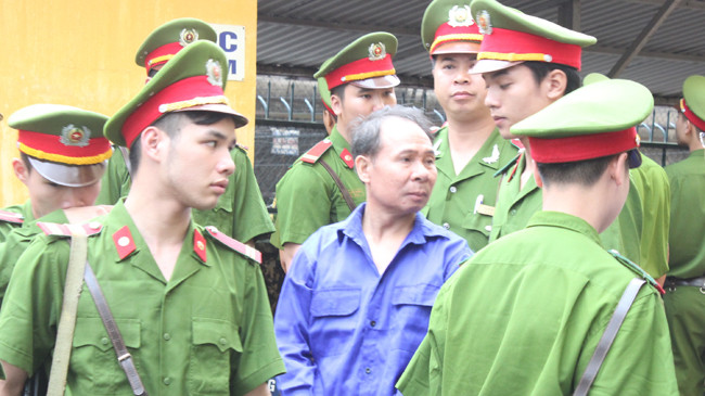 Mai Văn Phúc - Cựu Tổng giám đốc Vinalines, bị tuyên tử hình cùng mức bồi hoàn 110 tỷ đồng. Ảnh: Bảo Thắng