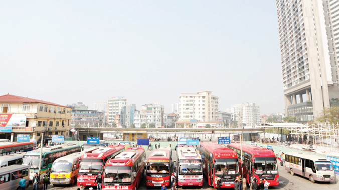 Bến xe Mỹ Đình sau khi được mở rộng đã tạo diện mạo mới cho hoạt động bến xe tại Thủ đô. Ảnh: Hồng Vĩnh