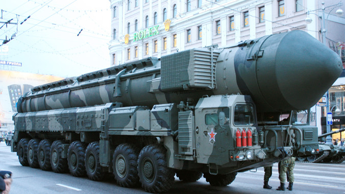 Tên lửa đạn đạo liên lục địa của Nga. Ảnh: Goodvint