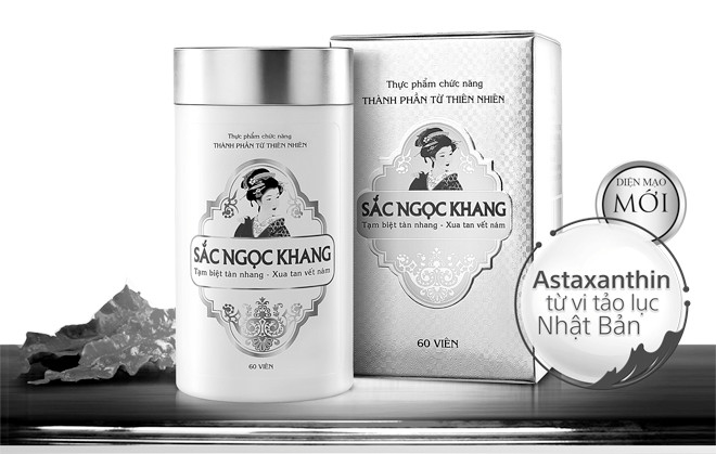 Sắc Ngọc Khang diện mạo mới cam kết hoàn tiền 100% nếu sử dụng không hiệu quả