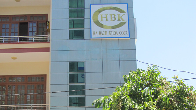 Ngôi nhà 90 Quang Trung - Đà Nẵng (đang làm trụ sở Cty Hà Bách Khoa) sẽ bị cưỡng chế trong tháng 7/2015. Ảnh: Nam Cường