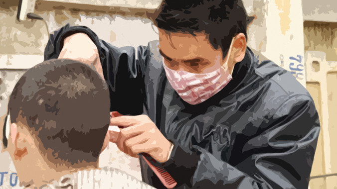 Anh thợ cắt tóc