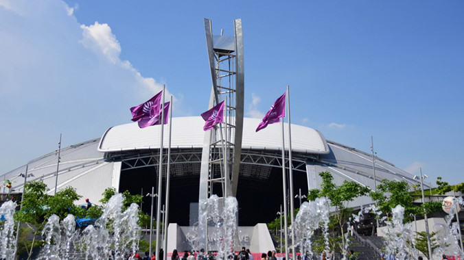 Đài lửa SEA Games mang hình chuỗi DNA