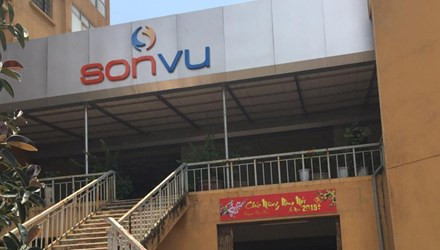 Phần diện tích tại tầng 2 tòa nhà 4F Trung Yên (phường Yên Hòa, Cầu Giấy, Hà Nội) do Cty Quản lý và Phát triển nhà Hà Nội quản lý không chỉ gây thất thoát tiền tỷ mà còn bị chiếm dụng trong nhiều năm nay. Ảnh: DN.