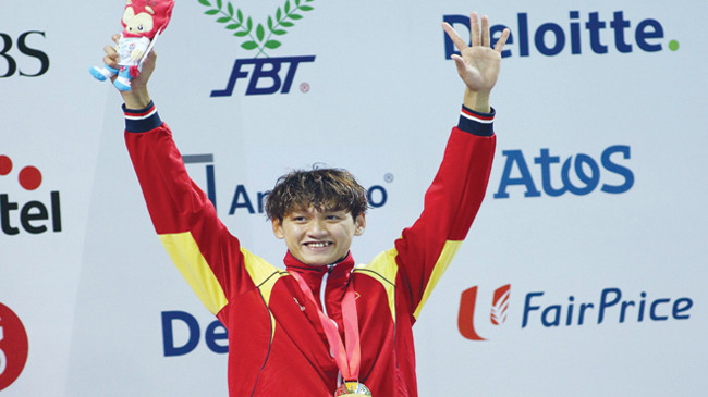 Những bất cập trong việc hoạch định, chăm sóc VĐV trong những chuyến tập huấn nước ngoài khiến Hoàng Quý Phước chỉ đạt thành tích tốt tại SEA Games 28. Ảnh: VSI