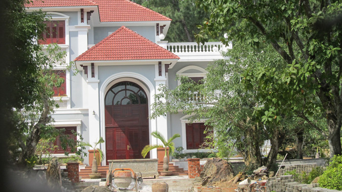 Ngôi nhà 3 tầng của ông Phan Như Thạch sẽ bị tháo dỡ. Ảnh: Nam Cường