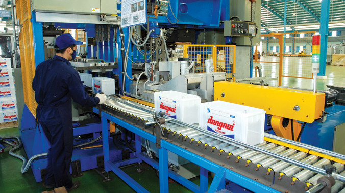 Dây chuyền sản xuất ắc quy ô tô