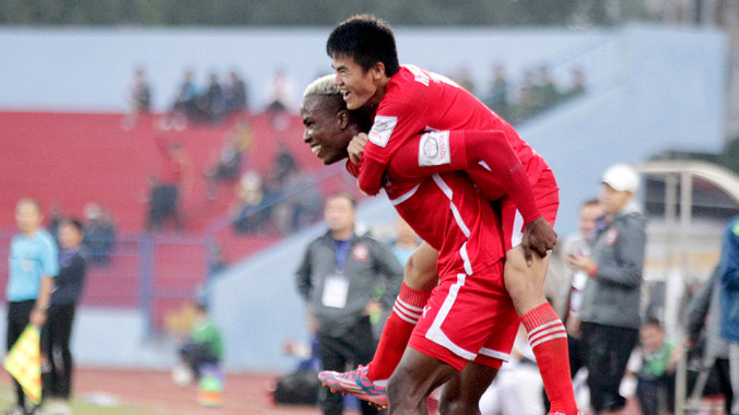 Hải Phòng có giữ được danh hiệu Vua sân nhà để chiếm ngôi đầu bảng sau lượt trận cuối tuần này? Ảnh: VSI