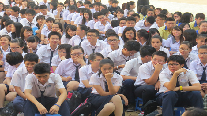 Cuộc đua vào lớp 10 trường công lập tại TPHCM năm nay được dự đoán khá căng thẳng