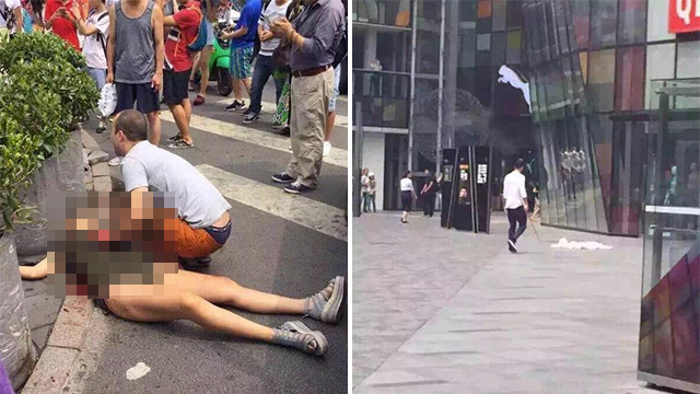 Hiện trường xảy ra vụ việc. Ảnh: Shanghaiist