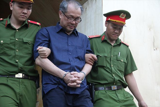 Ông Phạm Công Danh tại phiên tòa sơ thẩm