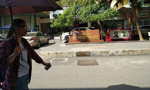 Bệnh viện Nhiệt đới Trung ương. Ảnh: M.Đ 