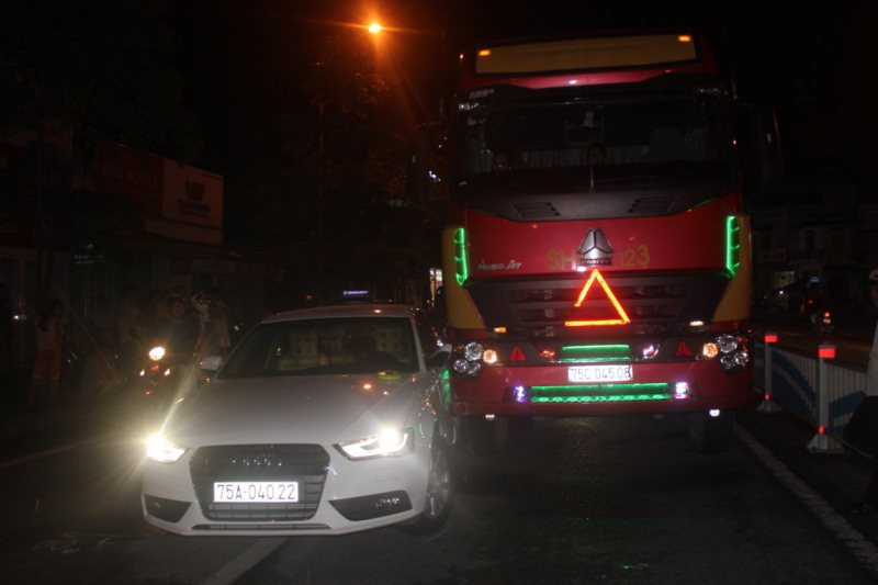 Hiện trường vụ tai nạn