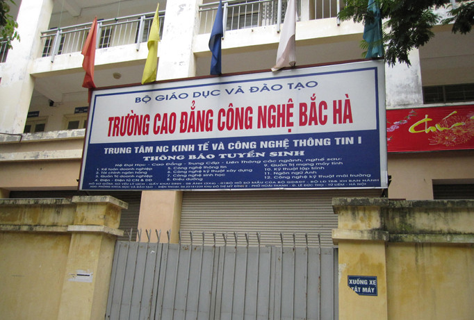 Thanh tra Bộ GD&ĐT phát hiện nhiều sai phạm về việc ôn tập, thi, đánh giá năng lực ngoại ngữ tổ chức tại trường Cao đẳng Công nghệ Bắc Hà.