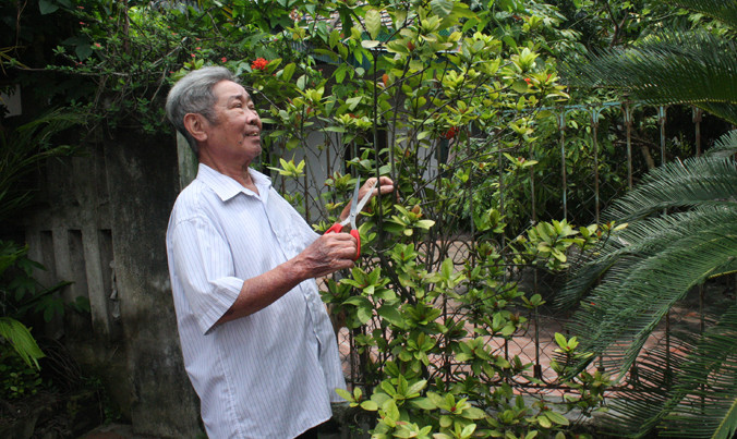 Mong mỏi của thầy Thiện là được công nhận sự đóng góp cho chiến tranh vệ quốc.